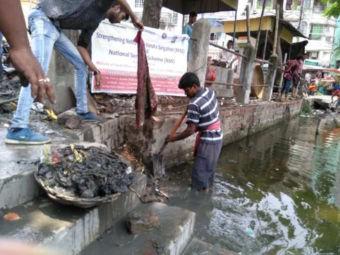 দূষণমুক্ত হল পুকুর