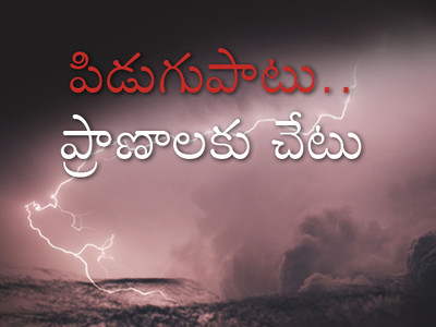 వామ్మో పిడుగు.. అంతమందిని చంపేసిందా?