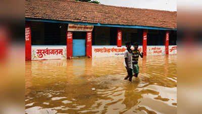 बाधितांची घरे पाण्यात