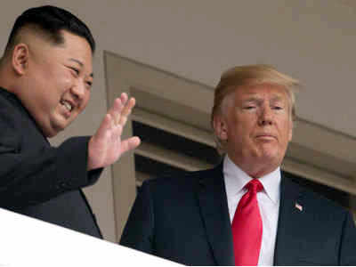 Trump-Kim Summit: ट्रम्प-किम यांच्यात ५० मिनिटे चर्चा