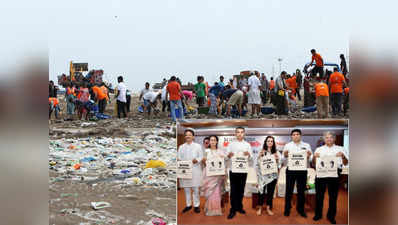 दक्षिण मुंबई में प्लास्टिक के खिलाफ मुहिम