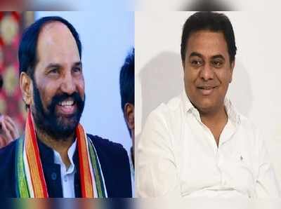 టీ-పీసీసీ చీఫ్ ఉత్తమ్ ట్వీట్.. స్పందించిన కేటీఆర్