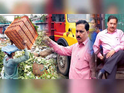 മാലിന്യം നീക്കാൻ മാർക്കറ്റിൽ കുത്തിയിരുന്ന് സബ് ജഡ്ജി