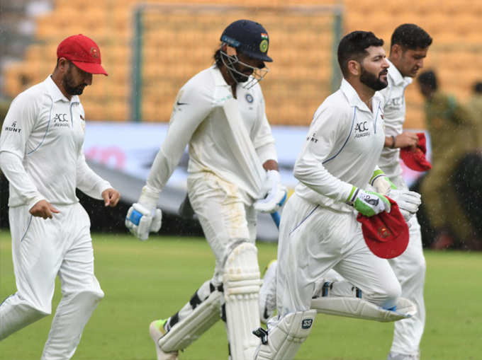 बेंगलुरु में भारत-अफगानिस्तान टेस्ट