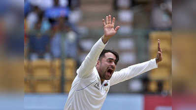 भारत बनाम अफगानिस्तान: पहले ही टेस्ट में राशिद के नाम जुड़ा अनचाहा रेकॉर्ड
