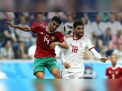 Morocco Vs Iran - தன் அணிக்கு எதிராக தானே கோல் போட்ட மொராக்கோ வீரர் - ஈரான் த்ரில் வெற்றி