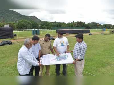 ಮೈಸೂರು: ಯೋಗ ದಿನಕ್ಕೆ ಸಕಲ ಸಿದ್ಧತೆ