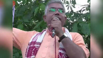 पश्चिम बंगाल: बीजेपी चीफ दिलीप घोष बोले, हो रही है कार्यकर्ताओं को मारी जाने वाली हर एक गोली की गिनती