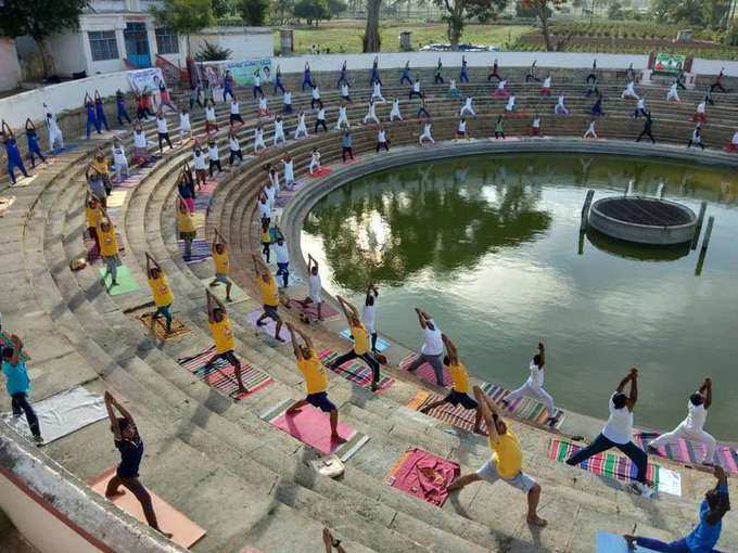 ಯೋಗ ದಿನಾಚರಣೆ: ಚಿಕ್ಕಬಳ್ಳಾಪುರ