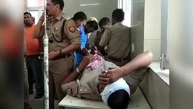 मैनपुरीः थाने में सर्विस रिवॉल्वर से चली गोली, SSI समेत 7 पुलिसकर्मी घायल