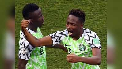 फीफा विश्व कप 2018 ग्रुप डी: नाइजीरिया ने आईसलैंड को हराया,