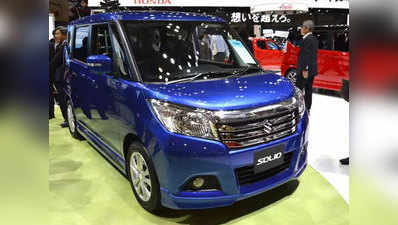 Suzuki Solio टेस्टिंग के दौरान स्पॉट, हो सकता है मारुति WagonR का 7 सीटर मॉडल