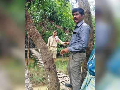 ಮಳೆಗಾಲದಲ್ಲಿ ಜನರ ಸಂಕಷ್ಟ ಮಾಹಿತಿ ಪಡೆದ ಅಧಿಕಾರಿ