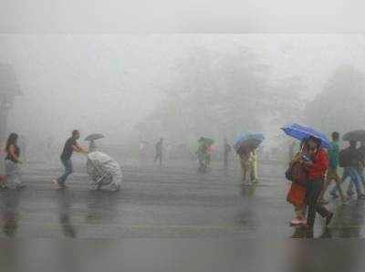 ശക്തമായ മഴയ്ക്ക് സാധ്യതയുണ്ടെന്ന് മുന്നറിയിപ്പ്