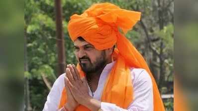 BJP सांसद बृजभूषण शरण सिंह का विवादित बयान- कांग्रेस आतंकवादियों को पैदा करती है