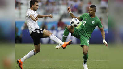 FIFA वर्ल्ड कप: सलेम ने दागा इंजरी टाइम में गोल, सऊदी अरब ने मिस्र को 2-1 से हराया
