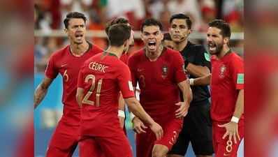 फीफा विश्व कप 2018: ईरान से ड्रॉ खेल नॉकआउट में पुर्तगाल