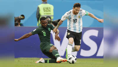 फीफा वर्ल्ड कप: अर्जेंटीना ने नाइजीरिया को हराकर अंतिम-16 में बनाई जगह