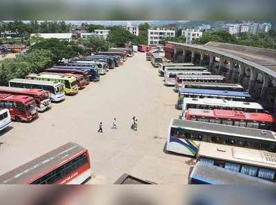 നെടുങ്കണ്ടത്തും അടിമാലിയിലും ബസുകളുടെ മിന്നല്‍ പണിമുടക്ക്