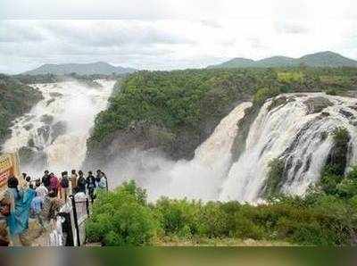 ಮುಂಗಾರಿನಲ್ಲಿ ನೋಡಿ ಶಿವನ ಸಮುದ್ರ ಜಲಪಾತದ ವಯ್ಯಾರ