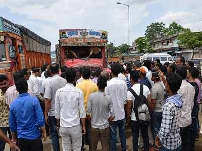 डंपरच्या धडकेत माजी सैनिकाचा मृत्यू