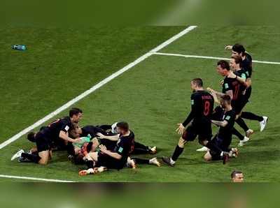 FIFA World Cup 2018:  রাশিয়ার লড়াই থামিয়ে শেষ চারে ক্রোয়েশিয়া