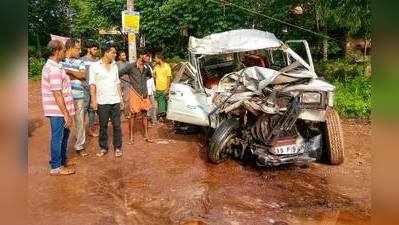 കാസര്‍കോട് വാഹനാപകടത്തില്‍ ഒരു കുടുംബത്തിലെ അഞ്ചുപേര്‍ മരിച്ചു