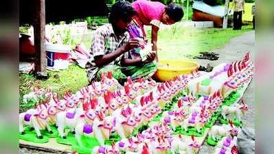 ಮಣ್ಣೆತ್ತಿನ ಅಮಾವಾಸ್ಯೆಗೆ ಭರದ ತಯಾರಿ