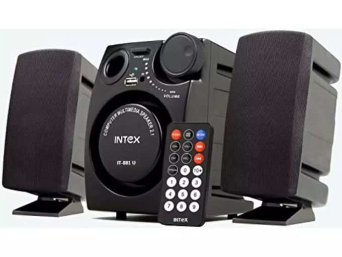 Intex IT-881U 2.1 channel multimedia speakers