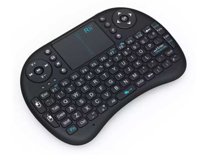 Rii Mini Keyboard Wireless Touchpad Keyboard With Mouse Combo