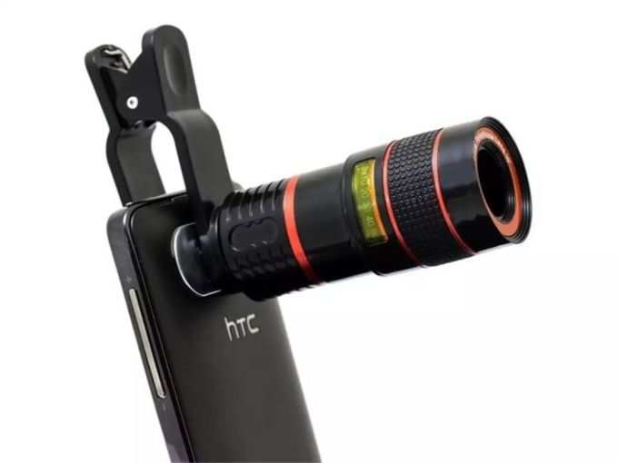  Robix mobile phone telescope clip lens