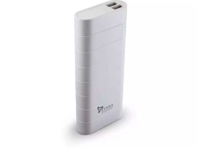  Syska 10,000 mAh power bank