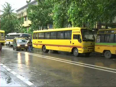 ट्रांसपोर्टरों और महाराष्ट्र स्कूल बस असोसिएशन की हड़ताल से थमी मुंबई