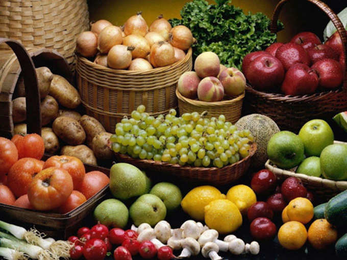 फल और सब्जियां ज्यादा खायें