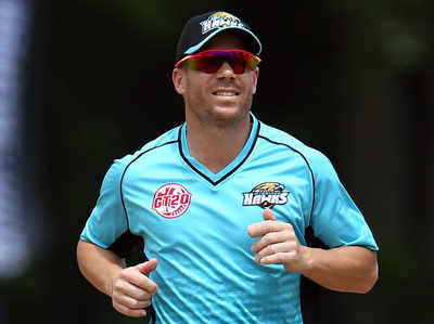 डेविड वॉर्नर ने ऑस्ट्रेलियाई क्रिकेट में की वापसी, स्ट्राइक लीग में बनाए 36 रन