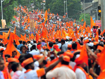 क्रांतीदिनी मराठा समाजाचा ठोक मोर्चा