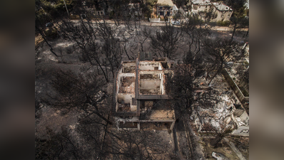 ग्रीसः जंगल में आग, 74 लोगों की मौत