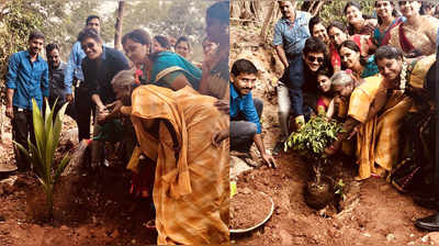 మొక్కలు నాటిన నాగ్.. తమ్ముడికి, కోడలికి హరిత ఛాలెంజ్