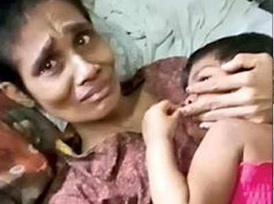 मार्मिक दास्तां: बिछड़ी बच्ची चार महीने बाद अस्पताल में पहुंची बीमार मां के पास