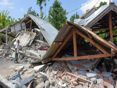इंडोनेशियामध्ये पुन्हा भूकंपाचे तीव्र धक्के