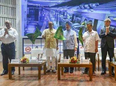 दिल्ली मेट्रो: पिंक लाइन का साउथ कैंपस-लाजपत नगर सेक्शन लॉन्च, 4 बड़े शॉपिंग सेंटर मेट्रो से जुड़े