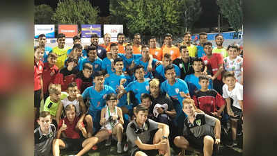 भारत की जूनियर फुटबॉल टीमों ने अर्जेंटीना और इराक पर दर्ज की ऐतिहासिक जीत