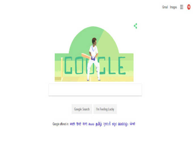 दिलीप सरदेसाई यांच्या ७८ व्या जन्मदिनानिमित्त गुगल डुडलने दिली मानवंदना