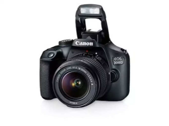 कैनन EOS 3000D कैमरा: 31% तक डिस्काउंट