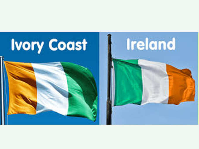 Ireland and Ivory Coast