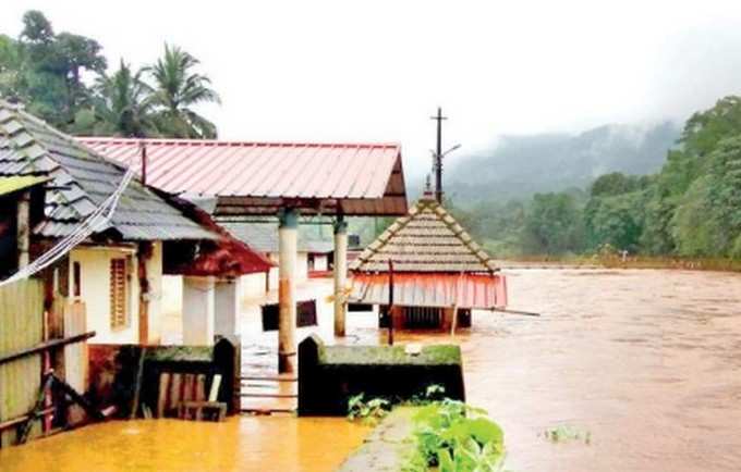 ಶಿಶಿಲೇಶ್ವರ ದೇವಳದ ಸುತ್ತ ನೀರೋನೀರು