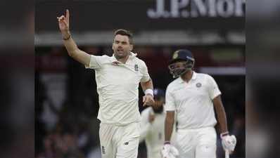 India vs England 2nd test: एंडरसन के पंजे में फंसी टीम इंडिया, 107 रनों पर ऑल आउट