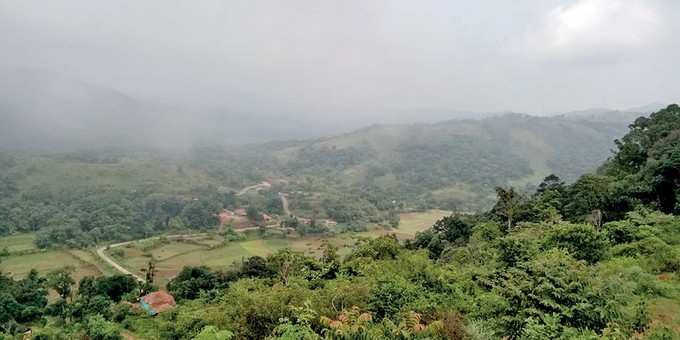 ಕೊಡಗಿನ ಪುಷ್ಪಗಿರಿ ಬೆಟ್ಟ