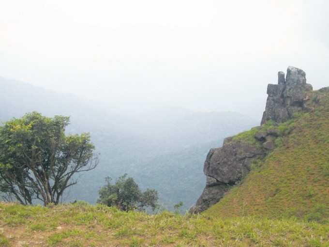 ಕಬ್ಬೆ ಬೆಟ್ಟದ  ವಿಹಂಗಮ ನೋಟ