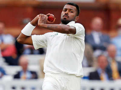 लॉर्ड्स टेस्ट में लंच के बाद नहीं मिली गेंदबाजों को कोई मदद: हार्दिक पंड्या